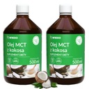 MCT OLEJ KOKOSOVÝ kokos C8+C10 KETO 2x500ml