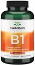 Swanson vitamín B-1 100 mg 250 kapsúl. Nervy Srdce