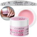 VEĽKÝ Claresa Soft&Easy Milky Pink gél na stavbu nechtov 90g + PILNÍK