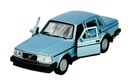 WELLY VOLVO 240 GL MODRÁ 1:34 KOV NOVÝ MODEL