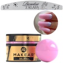 Makear GG06 Gel&Go Nail stavebný gél bez pilníka Bubble Gum + FILE