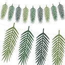 GARLAND TROPICAL ALOHA LEAVES HAWAII DINOSAURS NARODENINOVÝ BANNER 125 CM