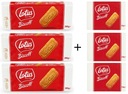 LOTUS BISCOFF Karamelizované sušienky 3x250g + 3x125g