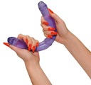 GEL DILDO DOUBLE ANALO VAGINAL PENIS