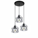 LED STROPNÉ ZÁVESNÉ LAMPY BRILLANT LOFT Okrúhle