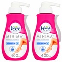 VEET depilačný krém na citlivú pokožku 2x 400ml ukľudňujúci aloe violet