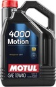 MOTUL 4000 MOTION 15W40 A3/B4 SL/CF 4L