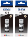 Sada DVOCH atramentov EPSON 103 black ET103 65ml