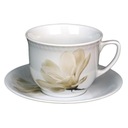 PORCELÁNOVÁ ŠÁLKA S PODŠÁLKOU MAGNOLIA II 350