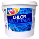 CHLÓROVÉ MULTI TABS 3v1 BAZÉNOVÉ TABLETY 3kg GAMIX