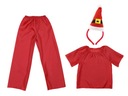 SANTA CLAUS SET ČERVENÁ 134-140