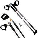 Teleskopické palice na Nordic Walking, nastaviteľné 67-135 cm, systém ANTI-SHOCK NILS