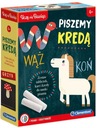 UČÍM SA HRANÍM PÍSAŤ PÍSAŤ KRIEDOU PÍSAŤ VYMAZAŤ RECEPT