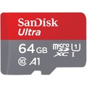 Rýchla SanDisk 100 MB/s 64 GB micro SDXC SD karta