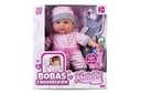 BÁBIKA NATALIA BABY S NOSIČOM 28 CM, ČL