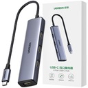 UGREEN USB HUB SPLITTER TYP C - 4X USB 3.2 GEN 1 STRIEBORNÝ