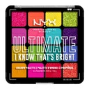 Paletka očných tieňov NYX Ultimate Shadow Palette I Know That's Bright