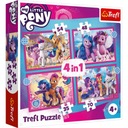 34375 KOCKY PUZZLE 4V1 MY LITTLE PONY