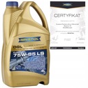 RAVENOL DGL 75W85 LS GL-5 4L - PREVODOVÝ OLEJ S OBMEDZ.