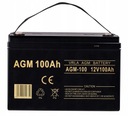 AGM BEZÚDRŽBOVÁ BATÉRIA PRE UPS 12V 100Ah