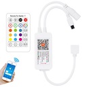 RGB LED WiFi ovládač + IR REMOTE DC5-24V 144W TUYA