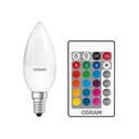 LED ŽIAROVKA SVIEČKOVÁ E14 4,5W RGB+OSRAM DIAĽK