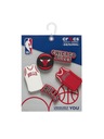 Crocs Jibbitz Nba Chicago Bulls ozdoba na topánky 5ks 10011280 Farebné