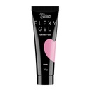 UV LED GEL na nechty Rose Flexygel Milky - Vytvrditeľný, bez monomérov