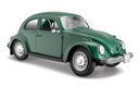 Volkswagen Beetle kompozitový model 1/24 zelená