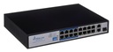 Extralink VIRTUS V3 PoE Switch 16x 100Mbps PoE/PoE