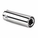 KONCOVÝ TLUMIČ VÝFUKU NEREZ MT 009 CHROME AMIO-01309