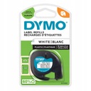 DYMO LetraTag 12mm 4m plast biely S0721660