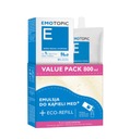 EMOTOPIC Set emulzia do kúpeľa 400ml + Eko-náplň 400ml