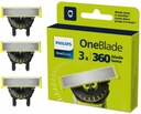 Holiaca čepeľ PHILIPS OneBlade 360 ​​​​QP430/50 3 ks