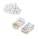 50x KONCOVÁ ZÁSTRČKA RJ45 RJ 45 RJ-45