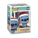 Originálna figúrka FUNKO POP Disney: Lilo and Stitch - Stitch (vianočné)