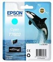 EPSON T7602 azúrová C13T76024010 SC-P600