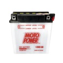 12V 5Ah 12N5-3B MOTOPOWER Batéria pre motocykle ODOLNÁ EFEKTÍVNA