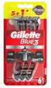 Gillette Blue 3 Sada holiacich strojčekov pre mužov - 6 kusov