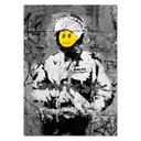 Plagáty 50x70 Banksy Smiley