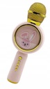 BEZDRÔTOVÉ karaoke MICROPHONE BUNNY pre deti +3 roky