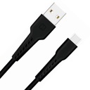 Kábel na nabíjanie telefónu USB-C 1m ČIERNA