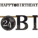 Banner HAPPY BIRTHDAY prispôsobený na narodeniny