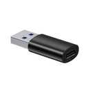 Mini adaptér USB 3.1 OTG na USB-C čierny Baseus ZJJQ000101