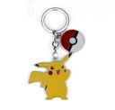 POKEMON BALL PIKACHU ANIME KEYRING