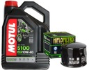 OLEJOVÁ SADA MOTUL 5100 10W40 4L HF160 BMW F650 800 K1200 K1300