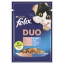 FELIX FANTASTIC DUO KRMIVO PRE MAČKY LOSOS SARDINE 85G