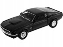 WELLY 1969 FORD MUSTANG BOSS 429 Mierka 1:34 AUTO model auta ČIERNA