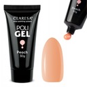 CLARESA POLI GEL Broskyňový Builder Gel 30g NA NECHTY