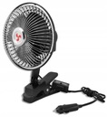 VENTILÁTOR AUTO VENTILÁTOR OTOČNÝ KLIP 12V